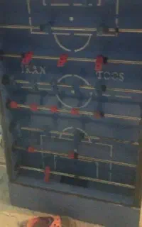 میز پینگ پنگ و فوتبال دستی