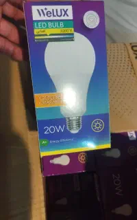 لامپ ۲۰وات آفتابی استاندارد