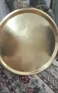 سینی برنجی  قدیمی