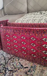 پشتی دستبافت قدیمی