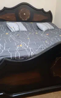 سرویس خواب دو نفره چوبی