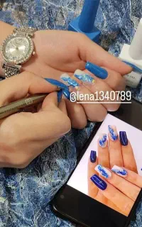 کاشت ناخن پر از ایده های متنوع
