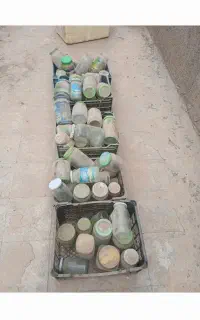 قوطی خالی.ربع مربا