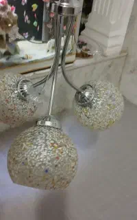 لوستر ۳شاخه سالم و نو