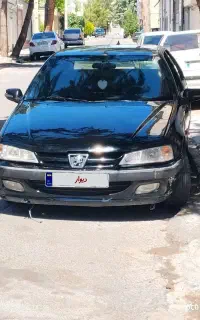 پژو پارس مشکی تقویت