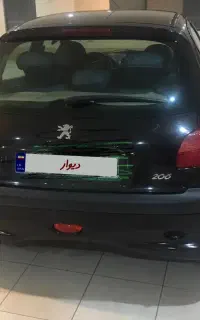 پزو ۲۰۶ مدل آخر ۸۳ کارکرد ۳۹۴۰۰۰