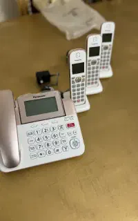 تلفن پاناسونیک اصل ۳ گوشی