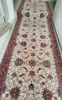 کناره فرش چهار متری  اصل هزار شانه