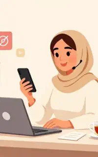 ادمین تولید محتوا و مدیریت پیام‌رسان‌های اجتماعی