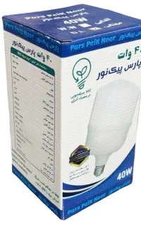 لامپ ۴۰ وات پارس پیک نور با گارانتی