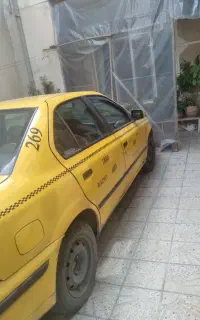 تاکسی سمند گردشی مدل ۸۶ دوگانه سوز کارخانه