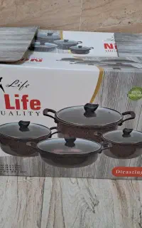 ست ۸ پارچه تفلون نچسب