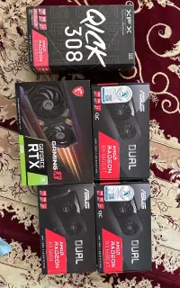 کارت گرافیک rx6600 rx6600xt rtx3060 پاور 1000