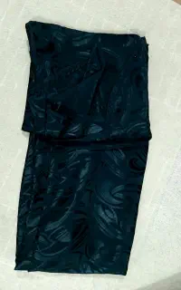 چادر مشکی حریر دوخته شده نو برای قد۱۶۰