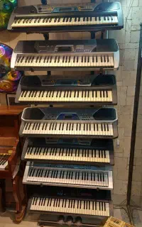 کیبورد یاماها و کاسیو برای تمرینات پیانو