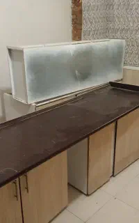 کابینت،آکواریوم ،اجاق گاز سه شعله بزرگ هیعتی