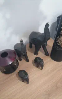 مجسمه فیل چوبی اصل تایلندی