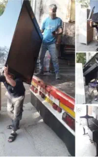 باربری کارگرخاورنیسان وانت حمل اثاثی منزل اساس کشی