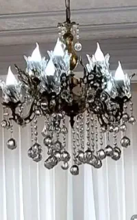 لوستر برنز ۵ شاخه