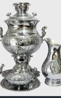 سرویس سماور طرح هخامنشی ،مناسب جهیزیه