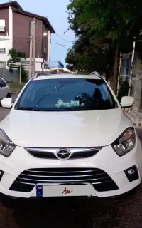 خودرو جکs5 سفید مدل۹۶  با موتور توربو شارژ ۲۰۰۰