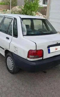 پراید ۸۵ سفید