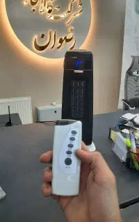 بخاری برقی کنترل دار پایه چرخشی