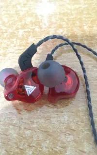 هندزفری کیو کی زد AK6 قرمز