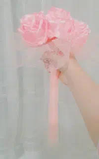 دسته گل اقتصادی روبانی.