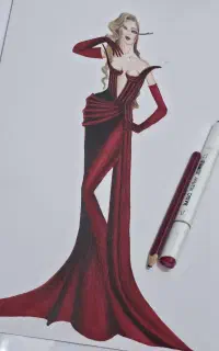 آموزش طراحی لباس