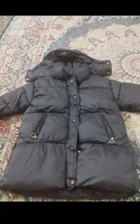 کاپشن چرم رنگ قهوه ای عسلی گم کردم