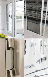 رگلاژ و تعمیر درب و پنجره دو جداره upvc توری پلیسه