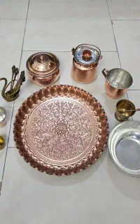 ظروف مسی و برنجی همه نو