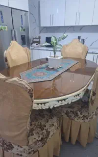 میز نهارخوری خوری چوبی