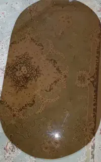 شیشه دودی میز اندازه