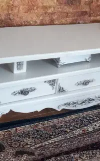 میز تلویزیون چوبی