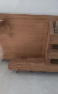 جا کلیدی و شلف دیواری چوبی