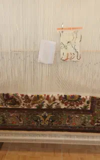 فرش نیمه کاره