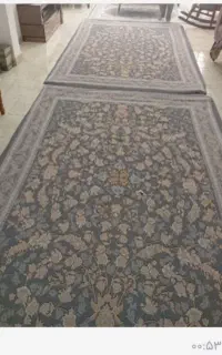 دوعدد رو فرشی کش دار تازه گرفتم تمیز نو