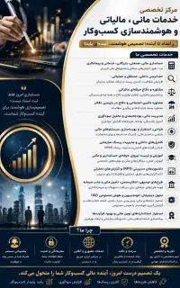 حسابداری،حسابرسی،مالیاتی،تامین مالی،سرمایه گذاری