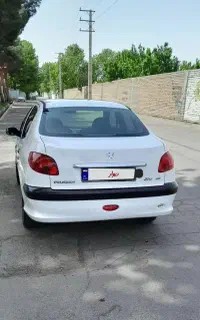 206 sd v8 بدون رنگ پلاک تهران