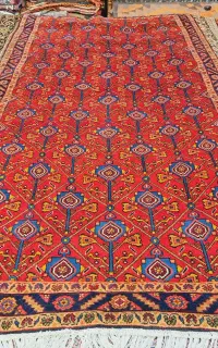 قالی حدود ۵متری دستباف نقشه افشان سنقر