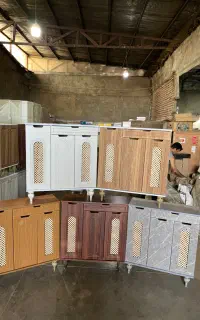 جاکفشی سه درب/جاکفشی دودرب/جاکفشی حصیری