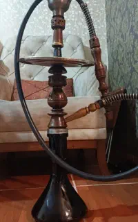 قلیان دوسیب چوب گردو ۱۰ ساله
