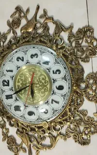 ساعت دیواری برنز