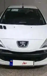 پژو207 مدل 1400 سقف فلز بدون رنگ و بدون لیسه
