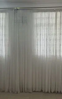 پرده پذیرایی به همراه والان