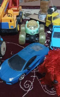 اسباب بازی با ۲ عدد ماشین شارژی