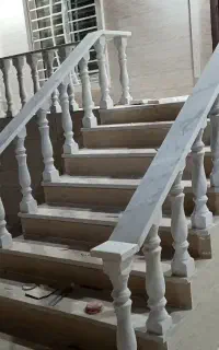 استاد نرده سنگی  و سرامیک و سنگ نما و بین کابینتی