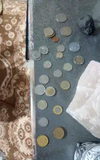 سکه خارجی و شاهی وشهاب سنگ